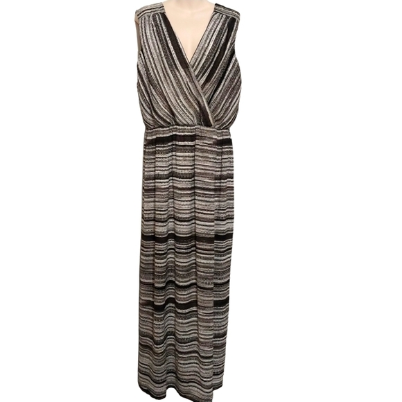 Apt. 9 Sleeveless Maxi Dress Sz L - Picture 1 of 7